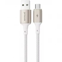 Кабель Proove Dense Metal USB to Micro 2.4A 1m White (CCDM20001302)