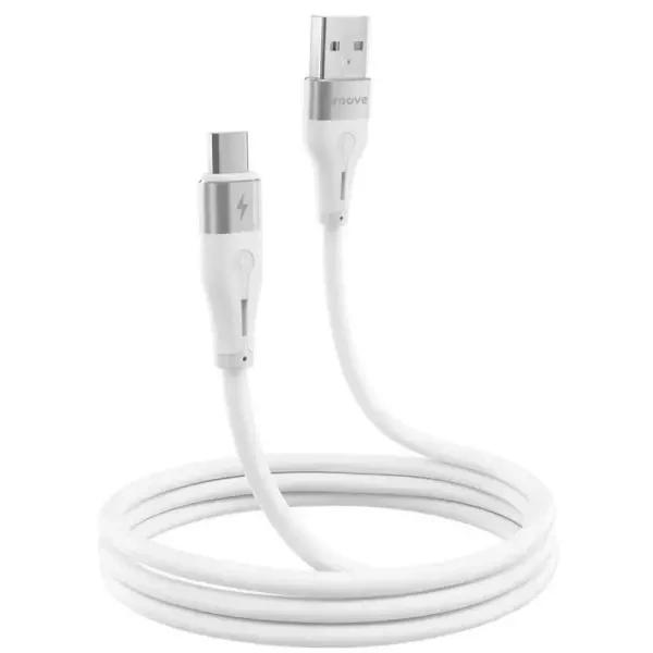 Кабель Proove Soft Silicone USB to Micro 2.4A 1m White (CCSO20001302) 3