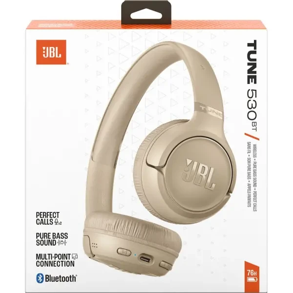 Bluetooth-гарнітура JBL Tune 530BT Beige (JBLT530BTBEGEU) 3
