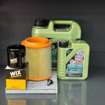 Комплект для ТО Liqui Moly 0w20 Jeep Patriot 2.0/2.4 11-16 Compass 2.0/2.4 11-16 Dodge Caliber 2.0 11-12/2.4 11 (Масло 4+1, фільтр