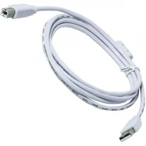 Кабель для принтера Atcom USB to Type-B (M/M) 0.8m White (6152)