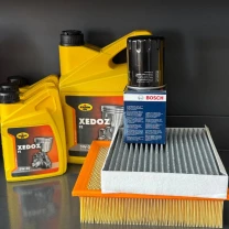 Комплект для ТО KROON OIL 5w30 Ford F-150 (5.0) 15-23 (Масло, фільтр масляний, фільтр повітряний, фільтр салону вугільний)