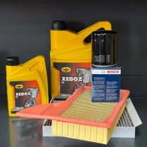 Комплект для ТО KROON OIL 0w20 Ford Mustang (3.7)15-17 (Масло 6л, фільтр масляний, фільтр повітряний, фільтр салону вугільний)