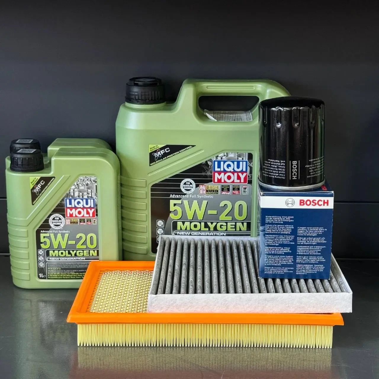 Комплект для ТО Liqui Moly 5w20 Ford Flex(3.5) 09-19/Explorer(3.5)11-19/Taurus(3.5) 09-19, Lincoln MKS(3.7)/(3.5)10-16
