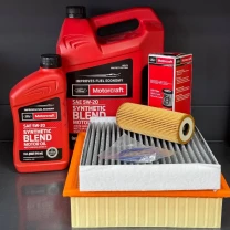 Комплект для ТО Motocraft 5w20 blend Ford F150 (2.7) 15-20 (Масло, фільтр масляний, фільтр повітряний, фільтр салону вугільний)