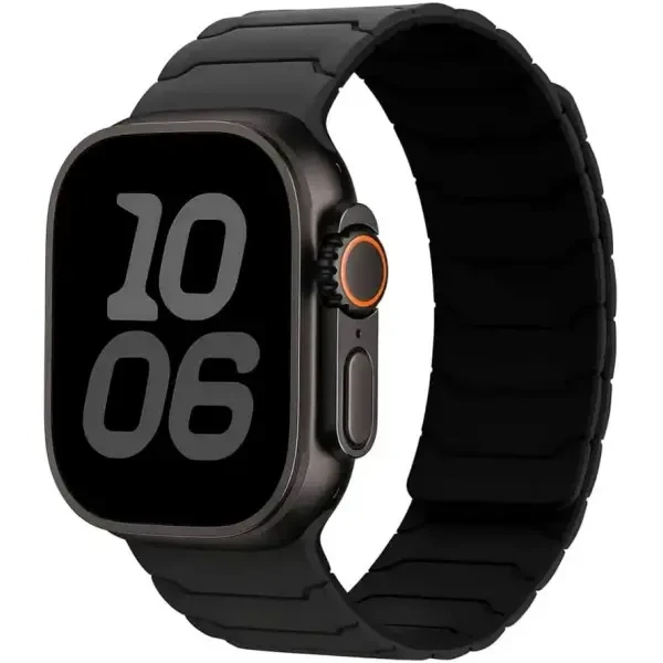 DM Ремінець Armor Magnetic Band для Apple Watch 38 mm/40/41 mm Carbon Black