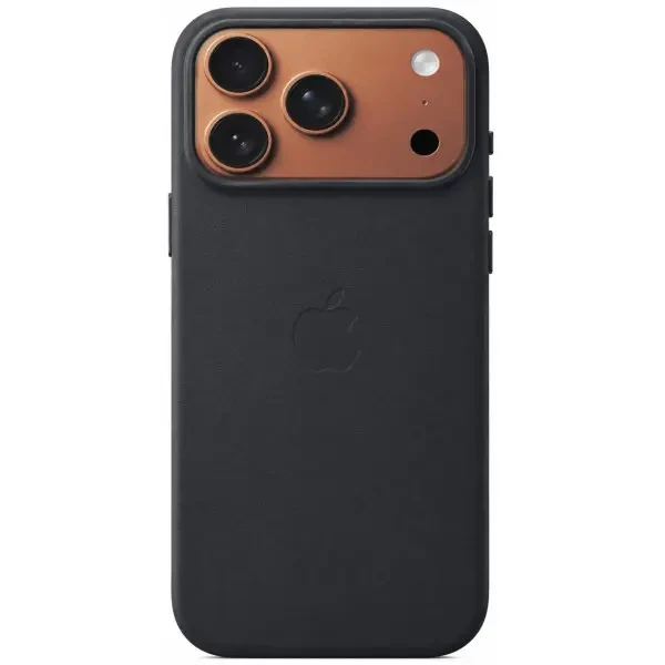 DM Чохол Leather Case with MagSafe для iPhone 17 Pro Black