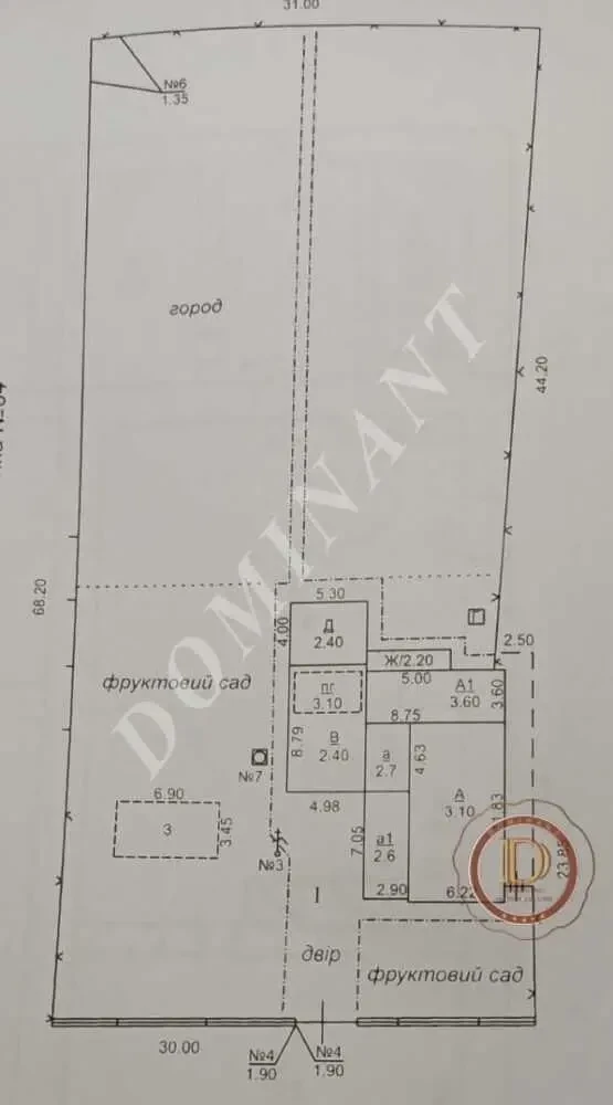 3-к будинок Вільнянський, Гнаровське, Школьная 14