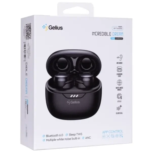 Bluetooth-гарнітура Gelius TWS Incredible Dream ANC APP Black (GP-TWS046) 4
