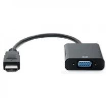 Адаптер REAL-EL HDMI-VGA (M/F) 0.15 м Чорний (EL123500020)