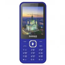 Телефон Sigma mobile X-Style 31 Power Type-C Blue