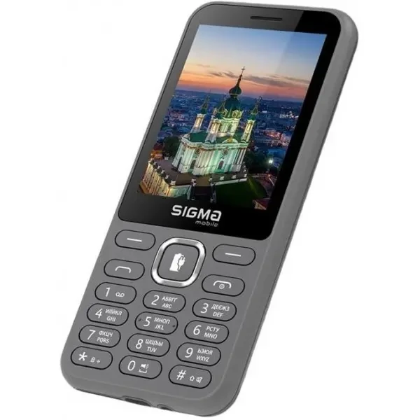 Телефон Sigma mobile X-Style 31 Power Type-C Grey 3