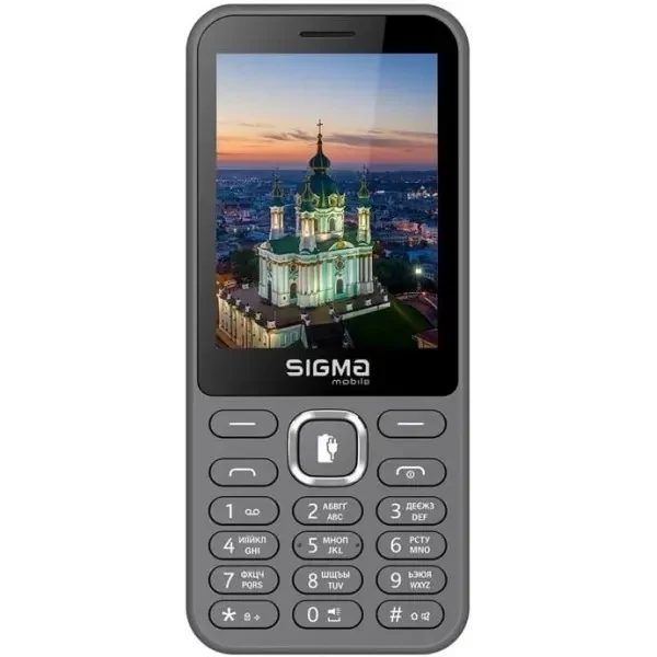 Телефон Sigma mobile X-Style 31 Power Type-C Grey