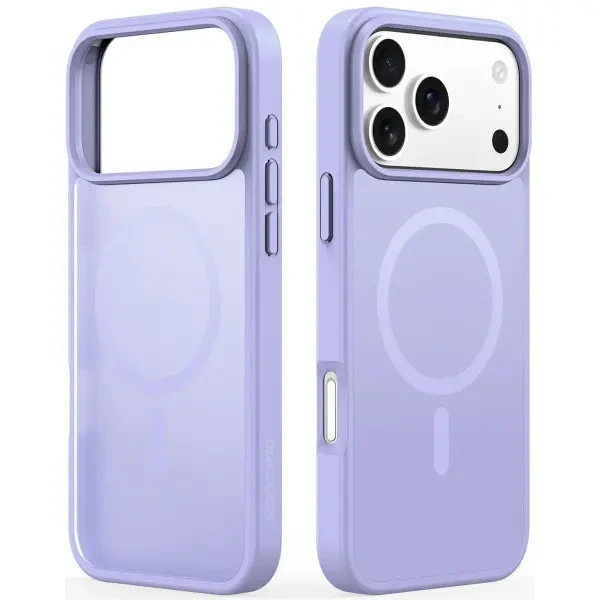 DM Чохол Yind Case with MagSafe для Apple iPhone 17 Pro Max Light Purple