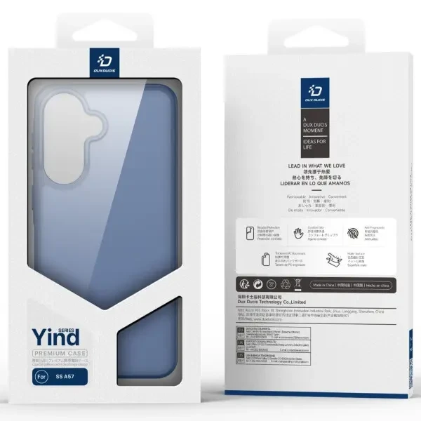 DM Чохол Yind Case для Samsung A57 A576 Black 2