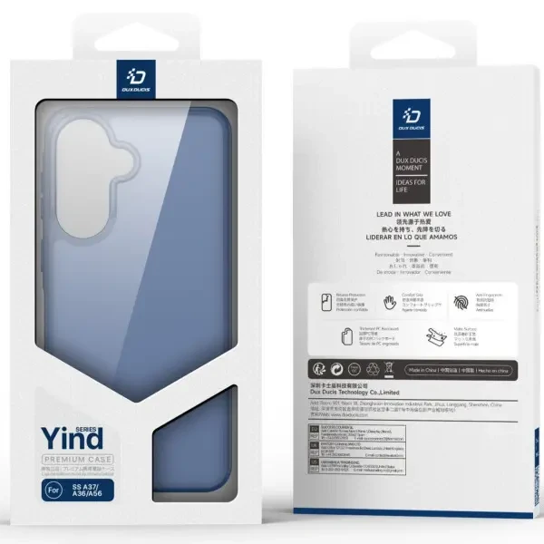 DM Чохол Yind Case для Samsung A37 A376 Gray 2