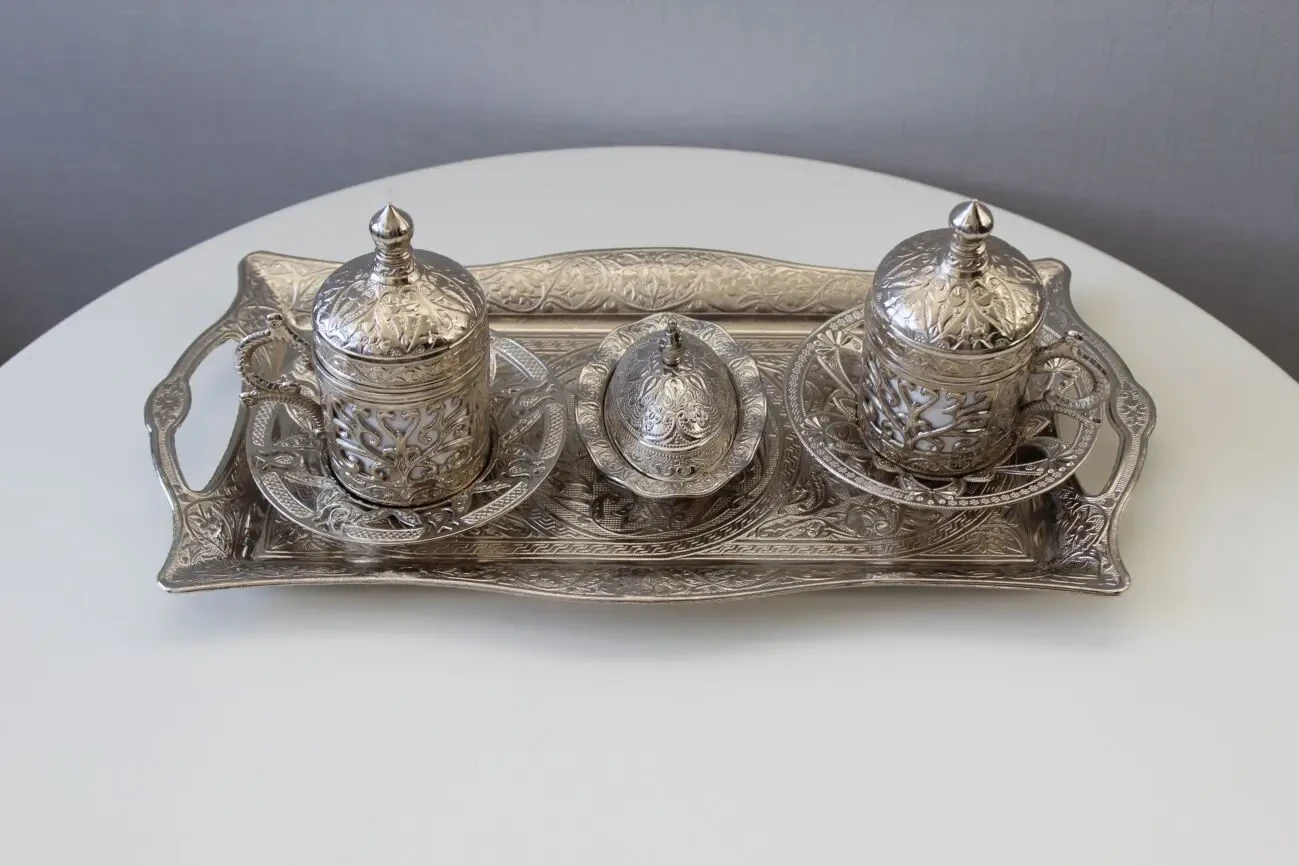 Набор кофейный, на 2 персоны, Турция, новый 2