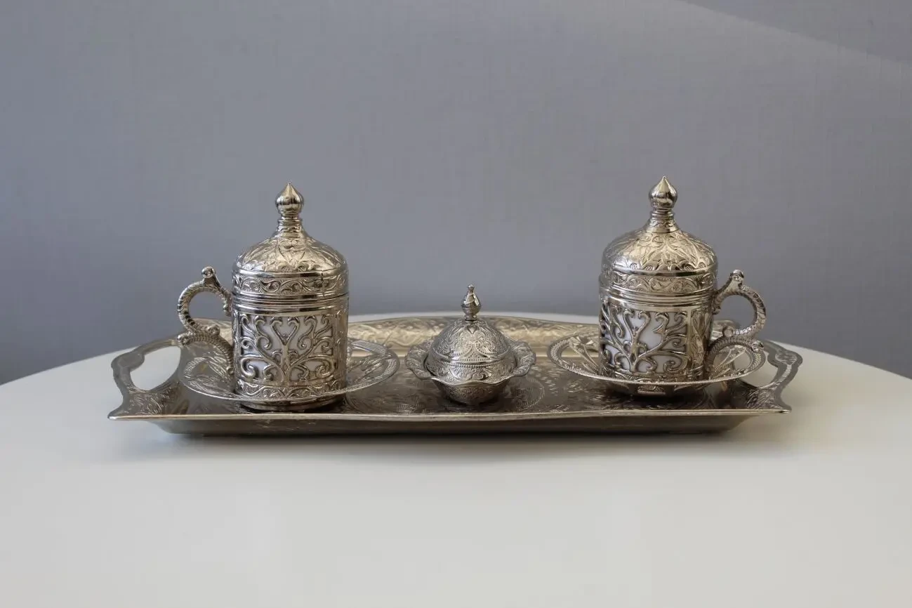 Набор кофейный, на 2 персоны, Турция, новый