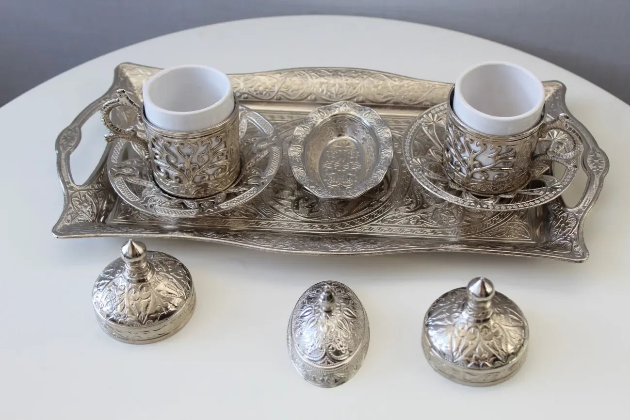 Набор кофейный, на 2 персоны, Турция, новый 7