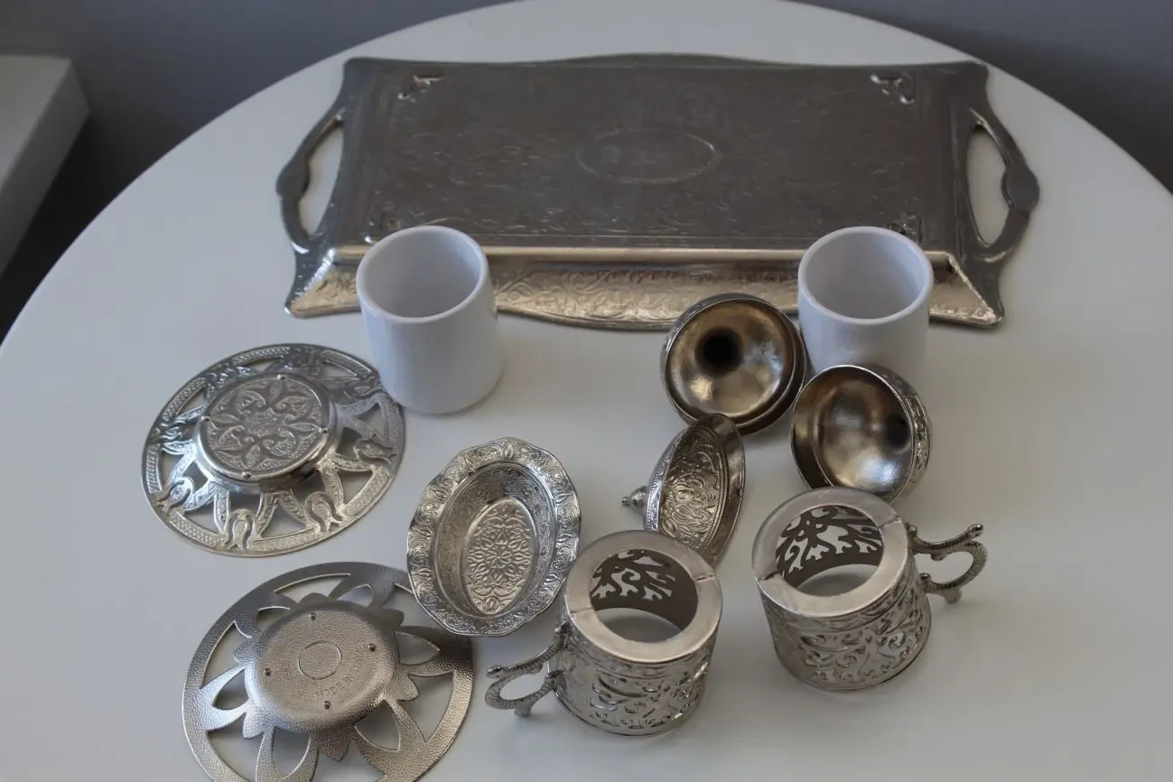 Набор кофейный, на 2 персоны, Турция, новый 3