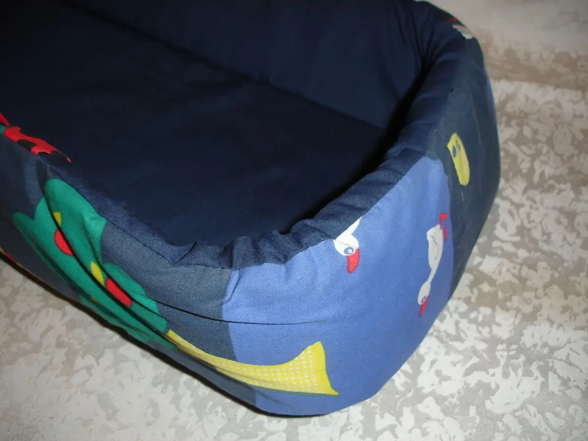 ЛЕЖАК/лежанка/матрац/переноска (50х21 см) з ручками для котика/собачки 5