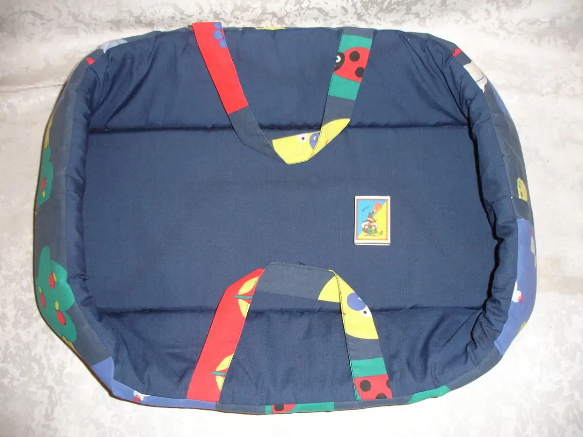 ЛЕЖАК/лежанка/матрац/переноска (50х21 см) з ручками для котика/собачки 6