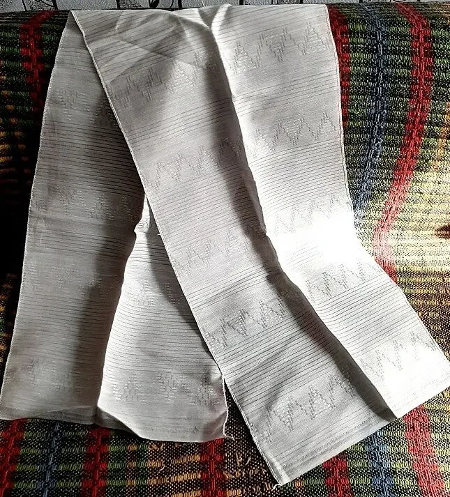 Рушник салфетка полотенце кухонное серого цвета с орнаментом новое