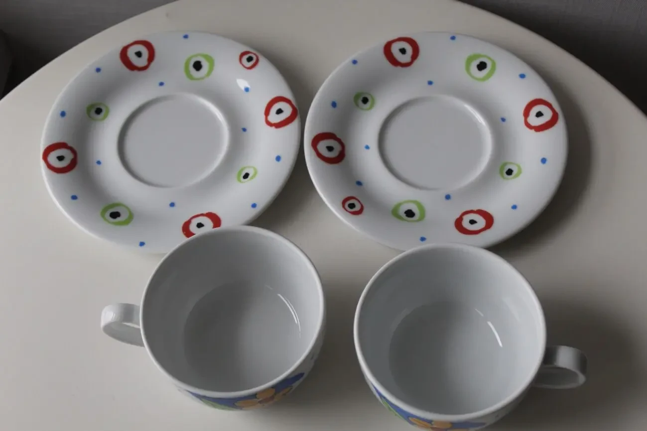 Чайная чашка, тарелка, Германия, 2 пары 6