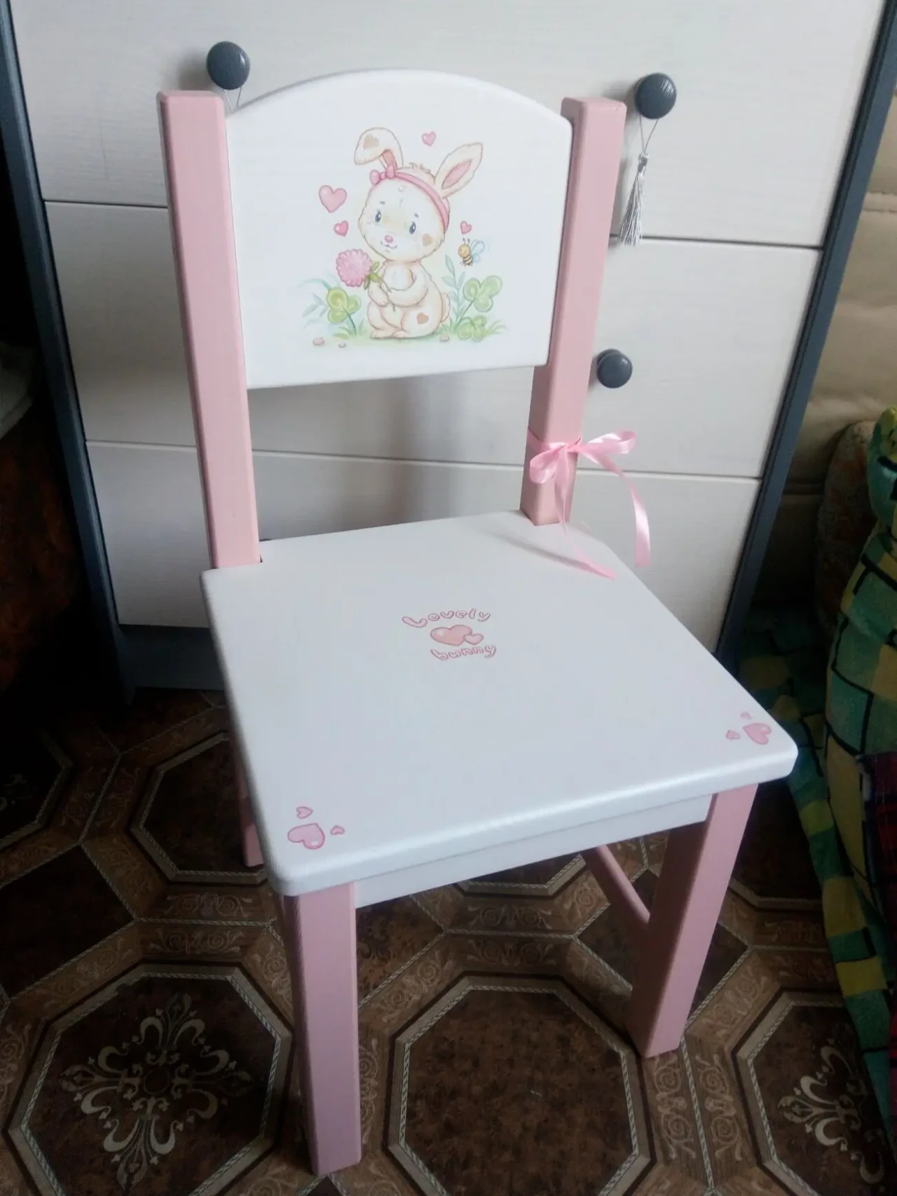 Детский столик со стульями из сосны с росписью. Топ качество! 5