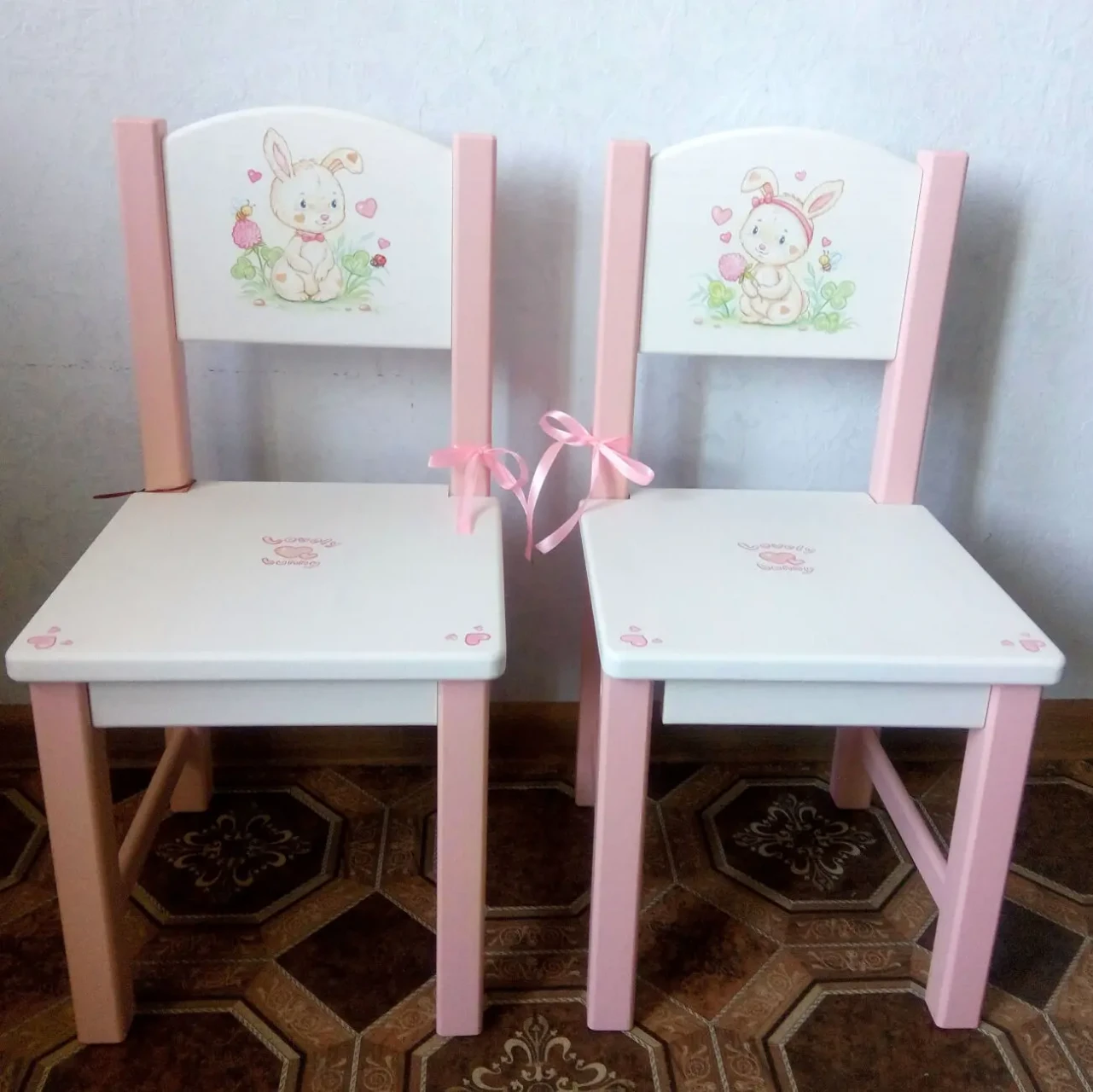 Детский столик со стульями из сосны с росписью. Топ качество! 7