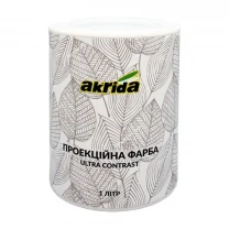 Проекційна фарба Akrida Ultra Contrast 1 л Сіра