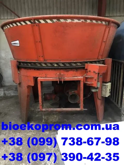 Подрібнювач соломи стаціонарний 30 кВт. 4000 кг. год. Данія. Cormall r 3