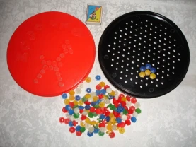 ИГРА/гра розвиваюча МОЗАЇКА кнопкова настільна, кругла. РАРИТЕТ.