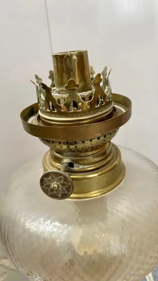 Настольная керосиновая лампа.Камень 4