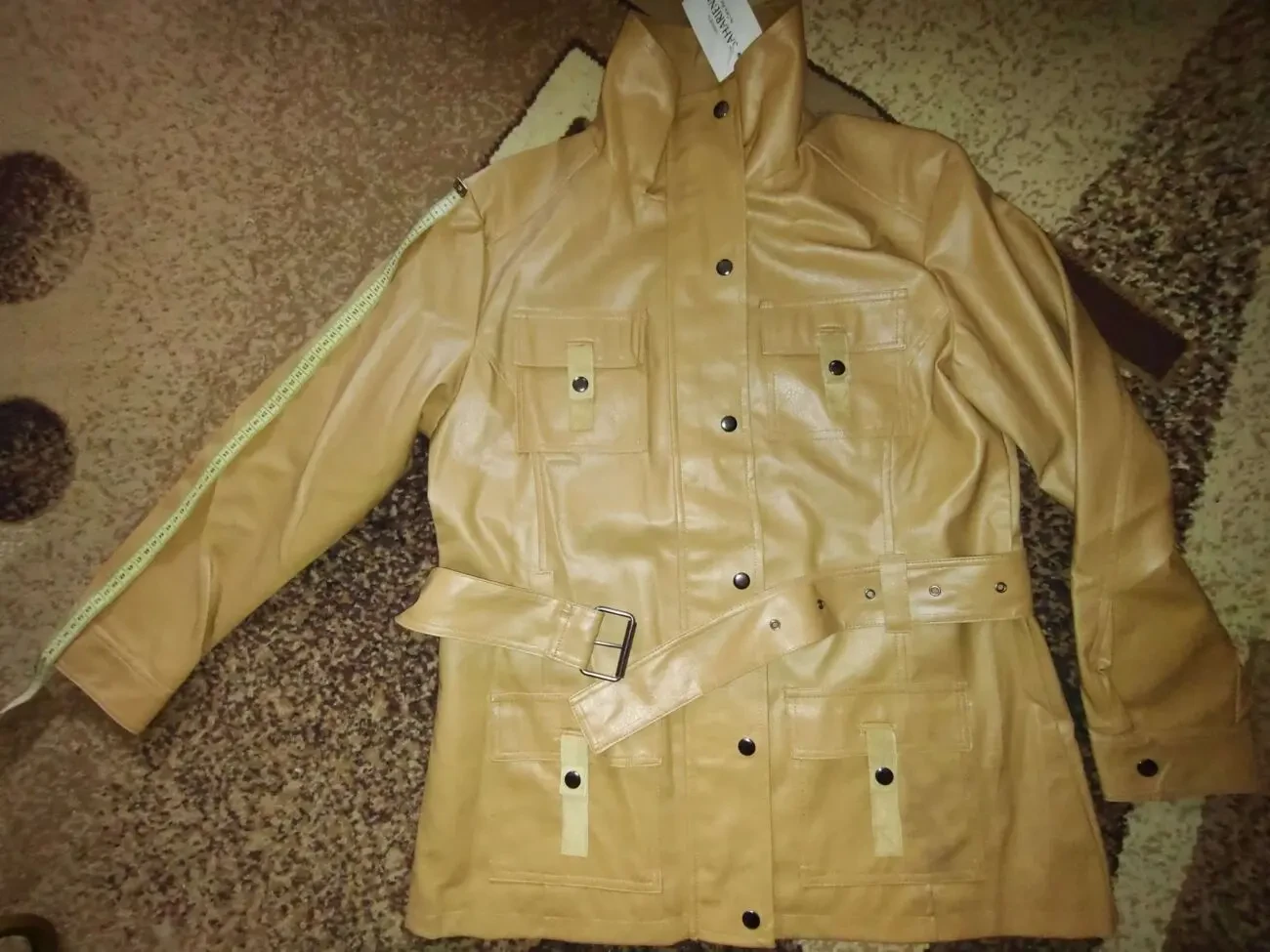 Продам куртку кожаную новую женскую 4