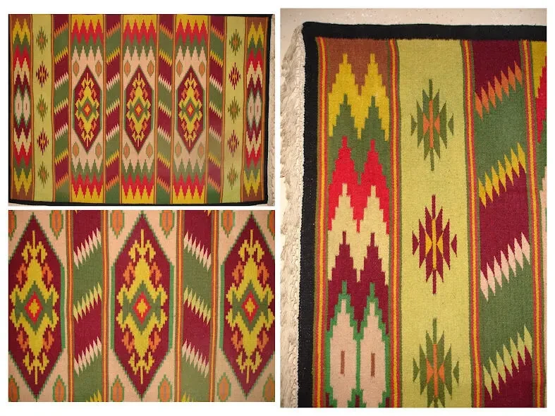 КОВЕР/килим ВОВНЯНИЙ, натуральний. НАКИДКА на телевізор. Раритети. 3