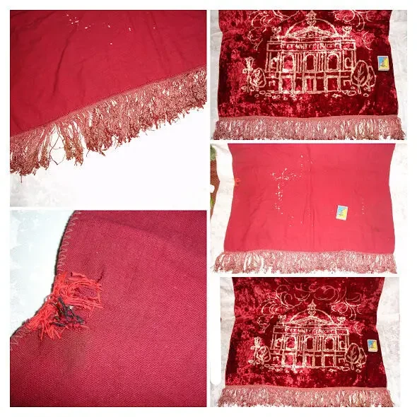 КОВЕР/килим ВОВНЯНИЙ, натуральний. НАКИДКА на телевізор. Раритети. 9