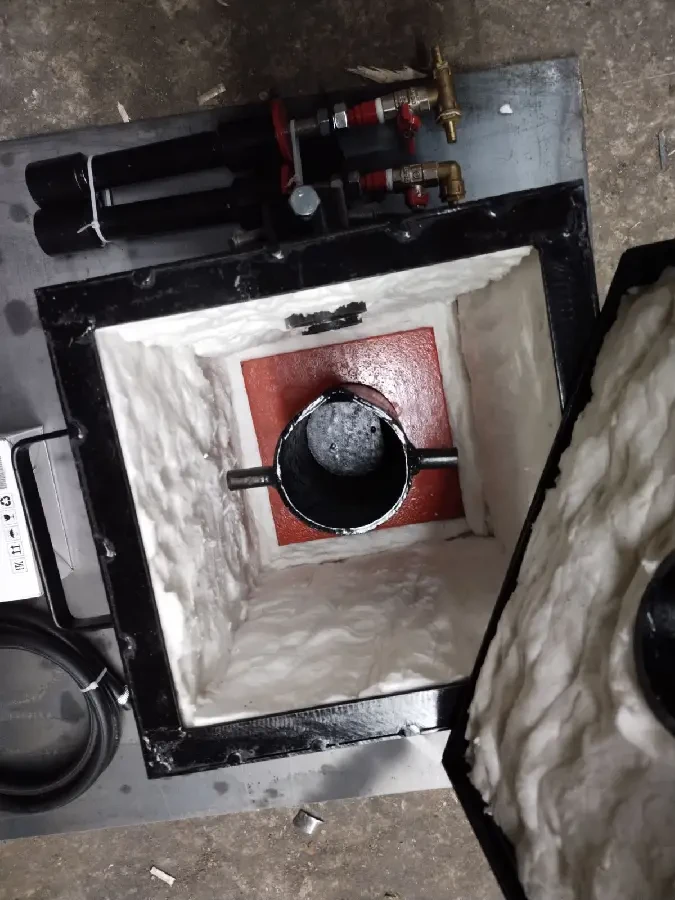 Газовая плавильная печь 8