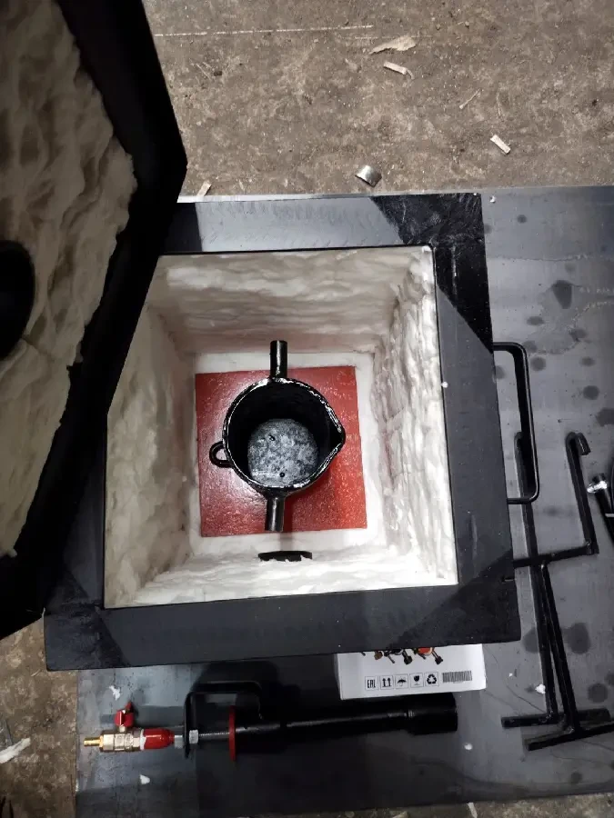 Плавильная газовая печь 2