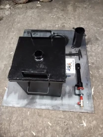 Плавильная газовая печь