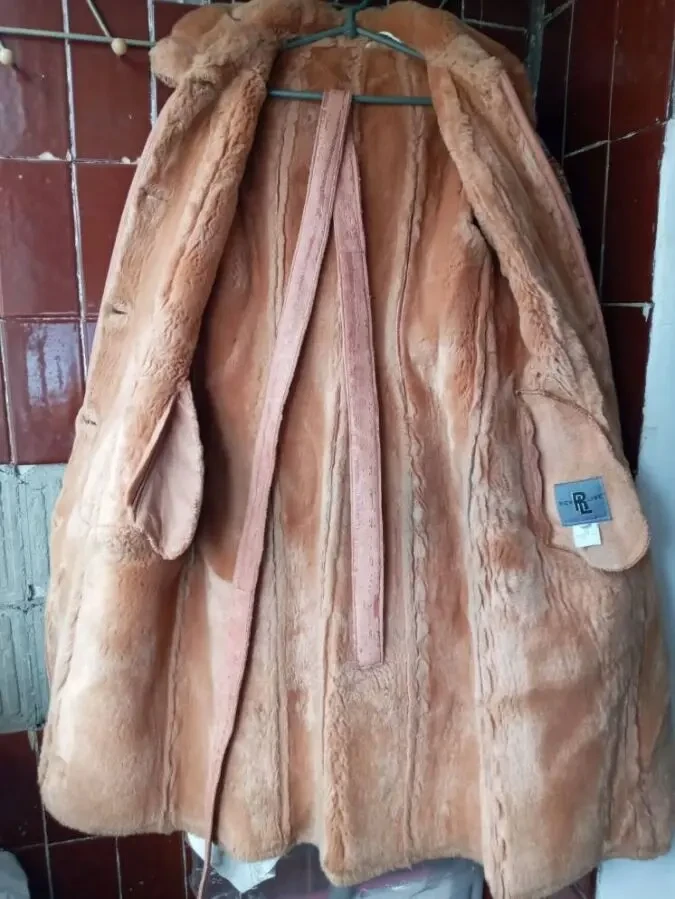 Дублёнка женская Rich Line размер 46 3