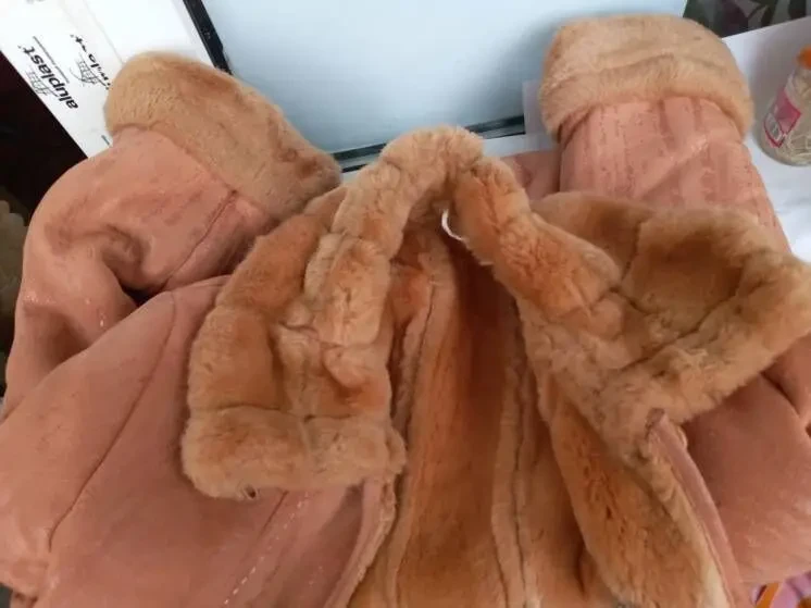 Дублёнка женская Rich Line размер 46 6