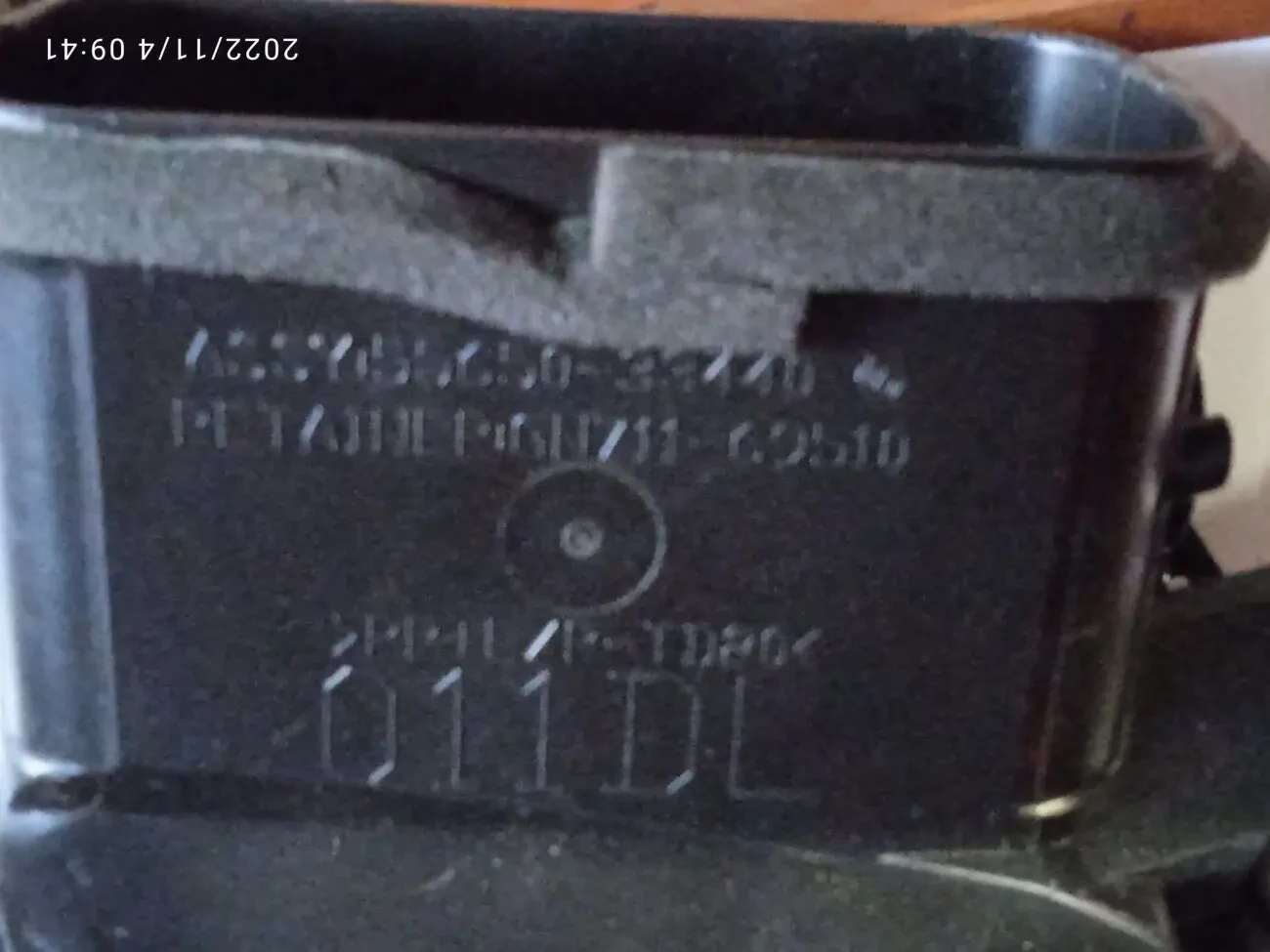 Дефлектор обдува салона Toyota Camry V70 2017-2021 левый 5