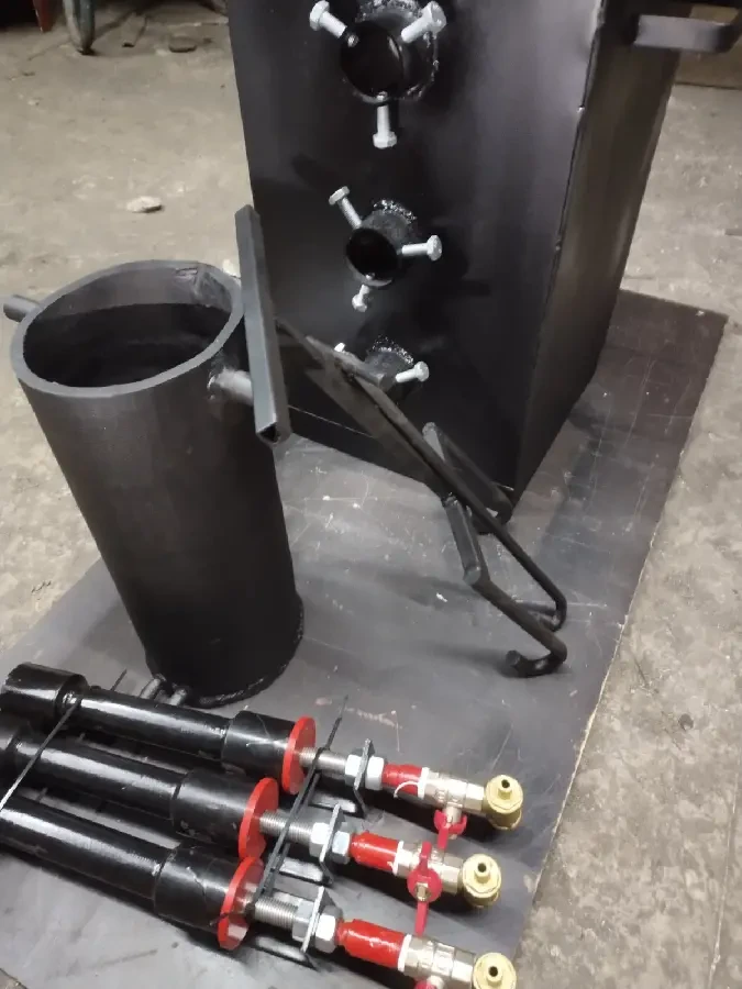 Плавильная печь газовая