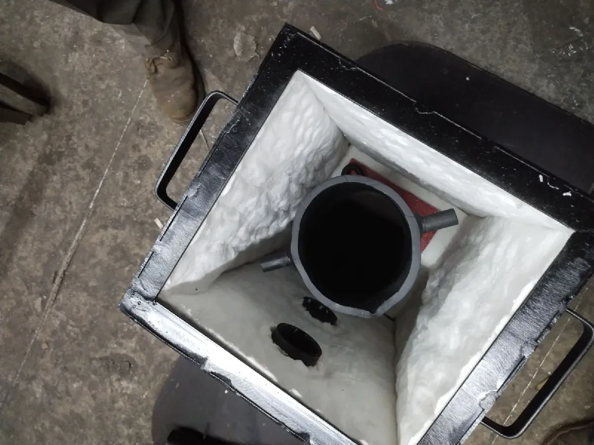 Плавильная печь газовая 10