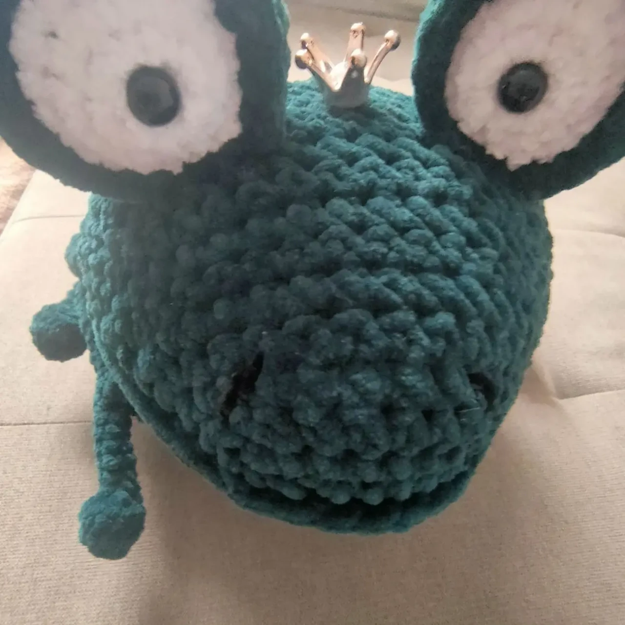 лягушка  вязаная игрушка.игрушка мягкая  лягушка плюшевая ручная робот 2