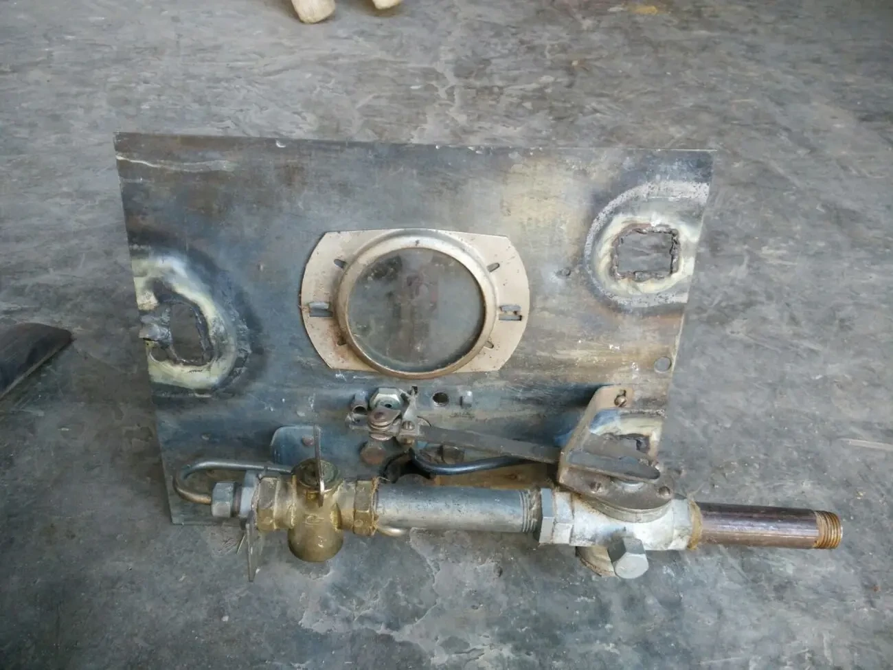 Газовая автоматика АПОК-1 с газогорелочным устройством 3