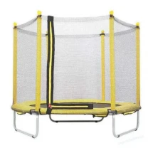 Детский батут для дома 150см желтый