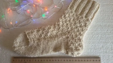 Носочки женские шерстяные "Зима" 24р.