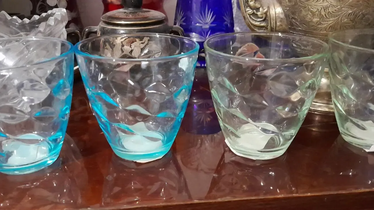 Оригинальные стаканы оранжевый, др. Украина . 10